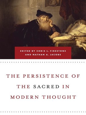 cover image of Persistence of the Sacred in Modern Thought